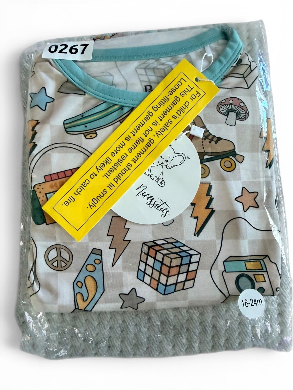 18-24M Bamboo Necessities 2 Pc nostalgia set NWT